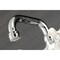 Kingston Brass KS612C Two-Handle Wall Mount Bar Faucet, Polished Chrome KS612C - alternate 3